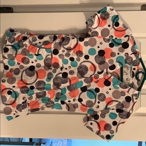 X-small scrub top